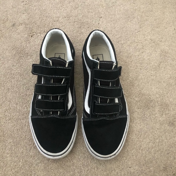 vans 3 strap shoes